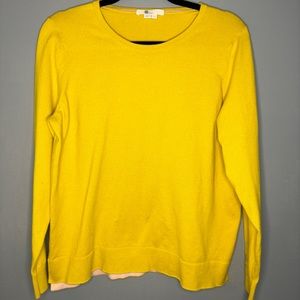 BODEN sweater gold size large